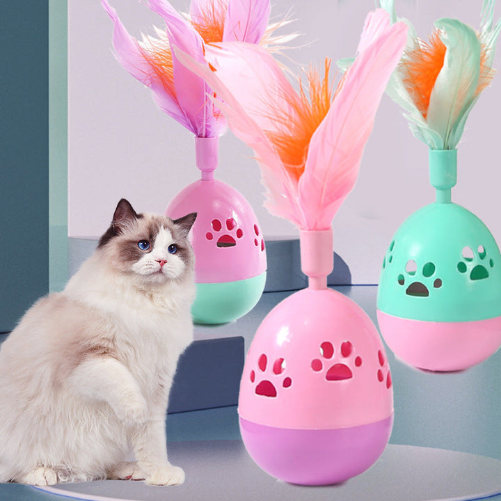 Interactive Pet Tumbler Bell Toy For Fun Play