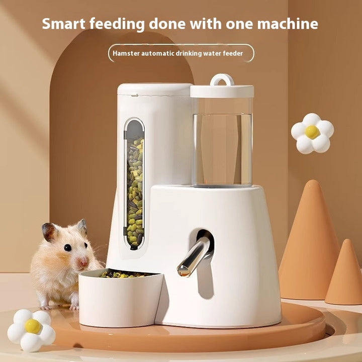 Automatic Pet Water Feeder Drinking Bottle Food Basin For Cage Use