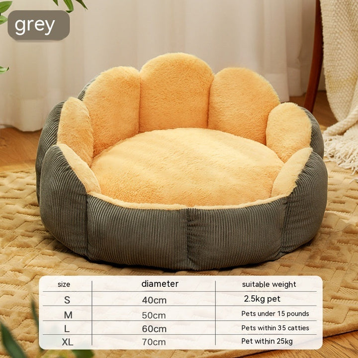 The Ultimate Comfort for Your Furry Friends - Plush Thickened Pet Bed