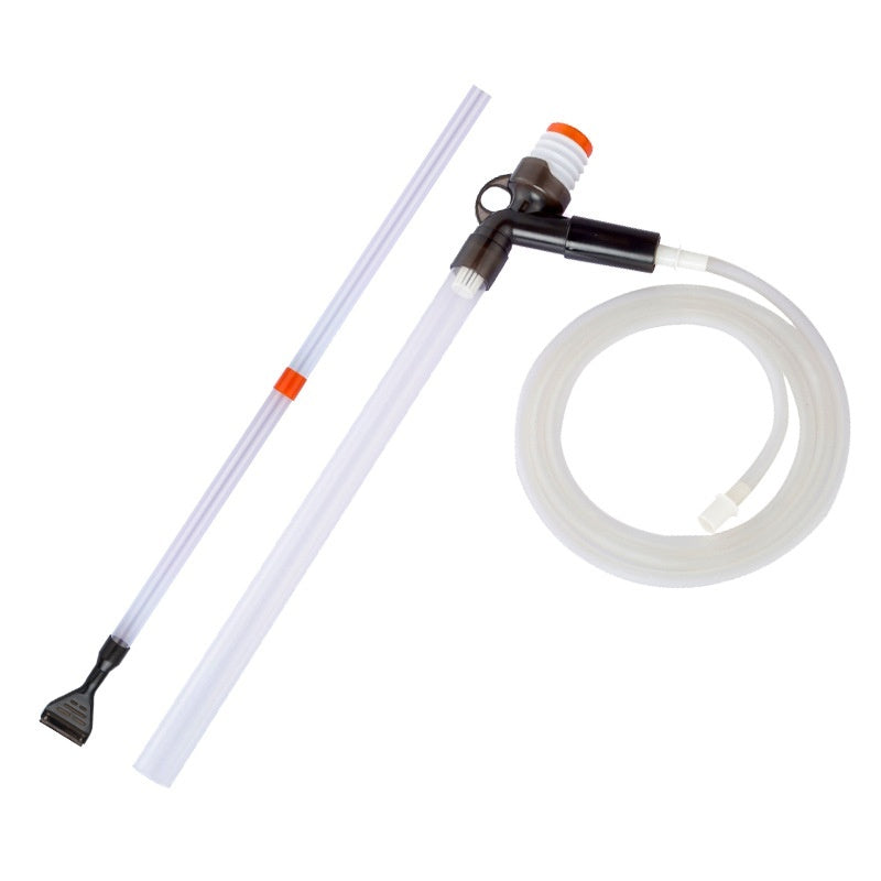 Manual Aquarium Water Siphon Tube For Tank Cleaning And Water Change