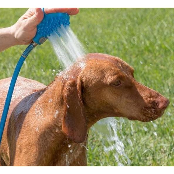 Pet Bathing Gloves With Silicone Nozzle Massage Shower Brush