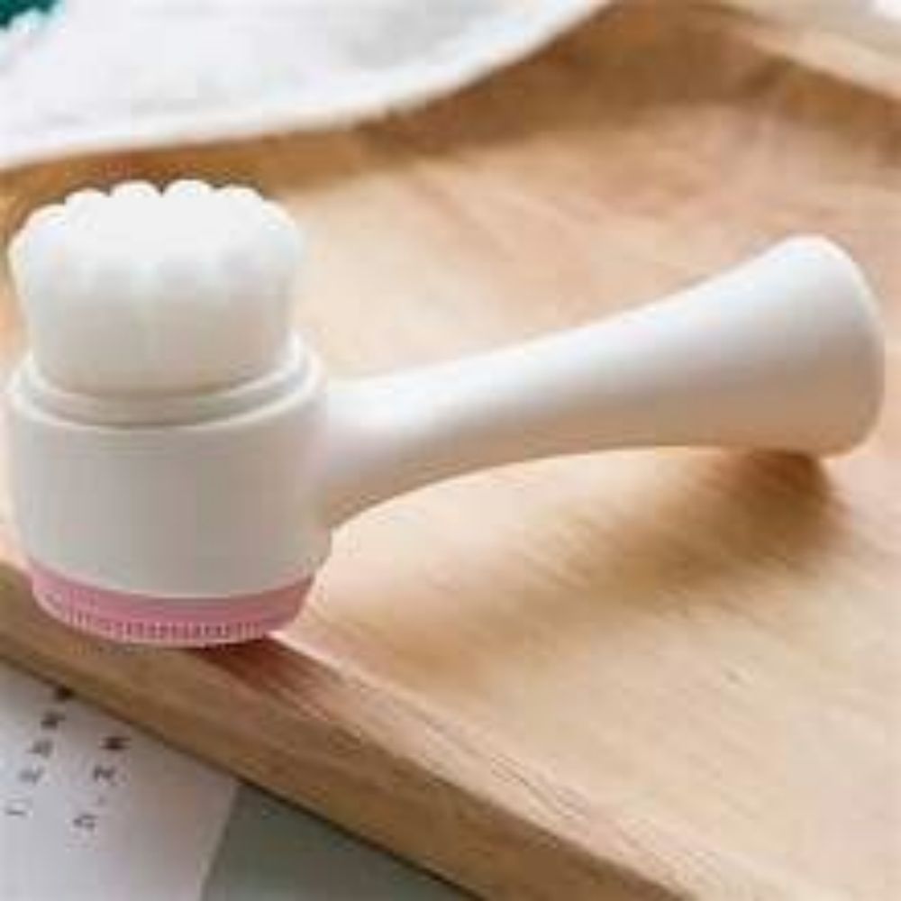 Easy Clean Nylon Pet Paw Brush Gentle Grooming And Massage Tool