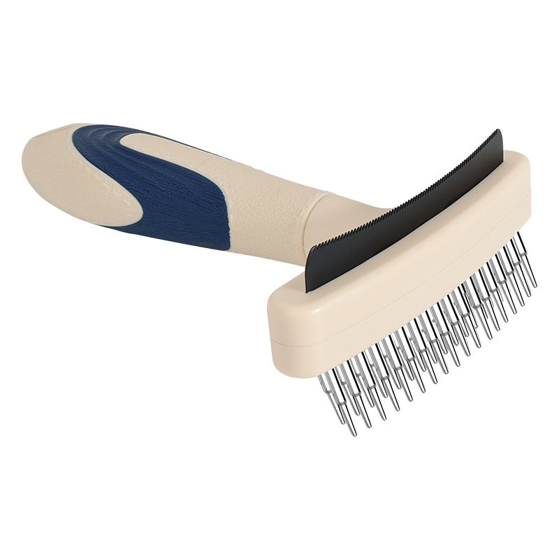Pet Grooming Brush For Loose Hair Removal And Detangling