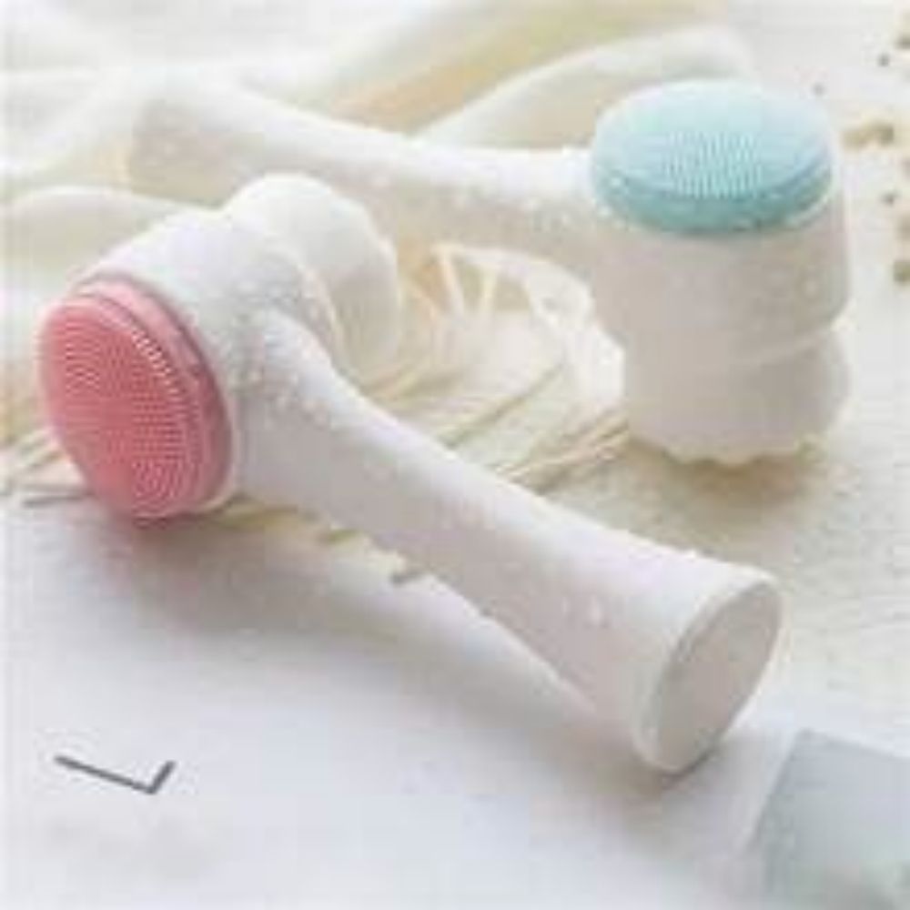 Easy Clean Nylon Pet Paw Brush Gentle Grooming And Massage Tool