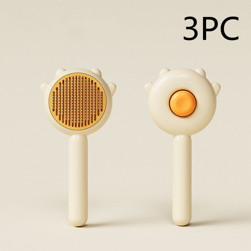 Pet Massage Comb Hair Removal Grooming And Cleaning Brush