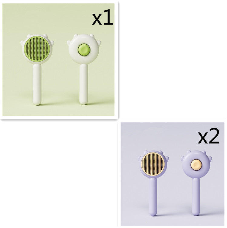 Pet Massage Comb Hair Removal Grooming And Cleaning Brush