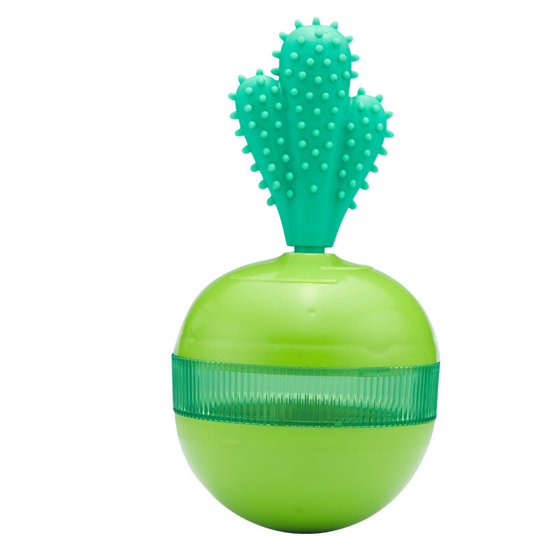 Interactive Treat Dispensing Pet Puzzle Toy Durable Chew Ball