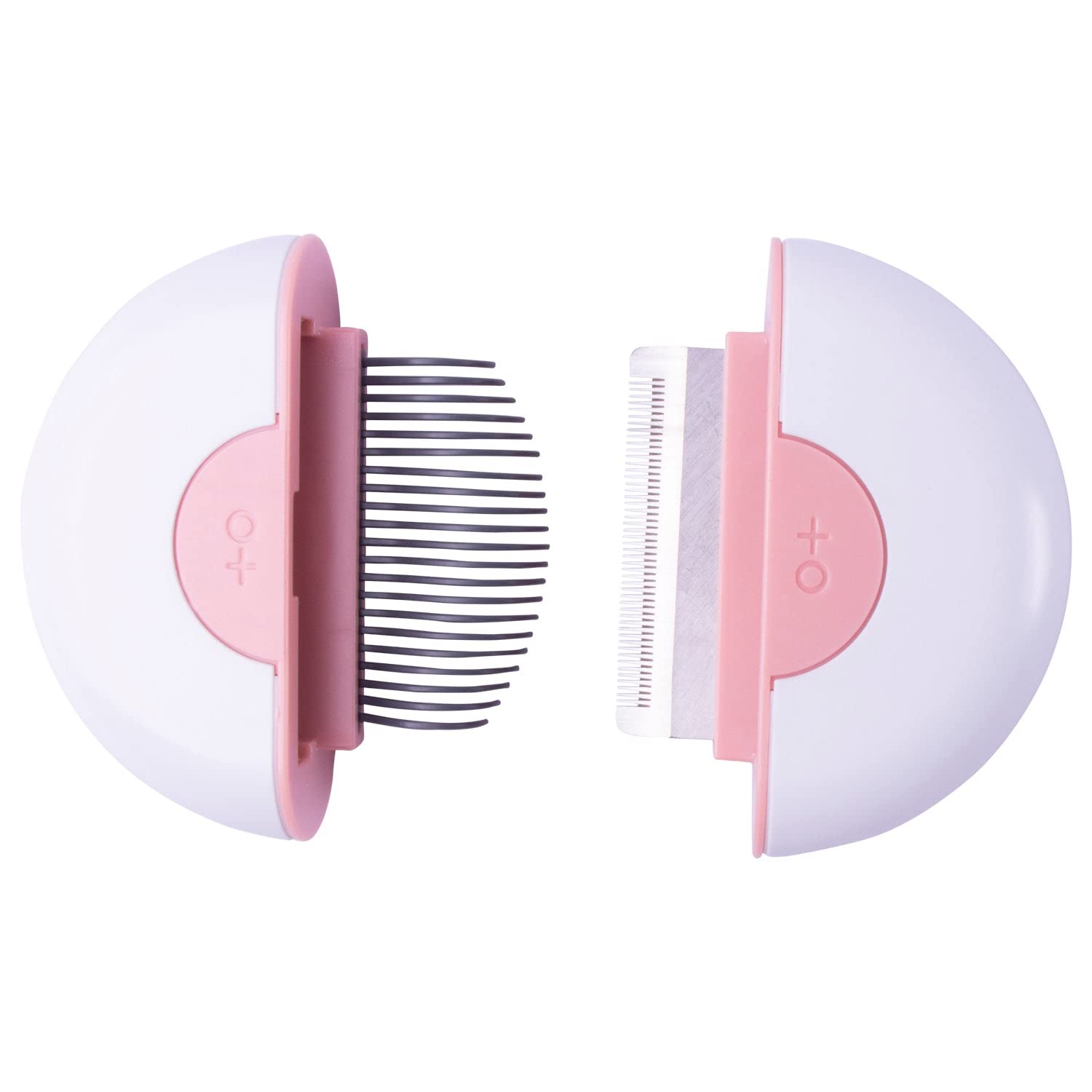 Steel Pet Grooming Comb And Brush Set For Detangling And Shedding