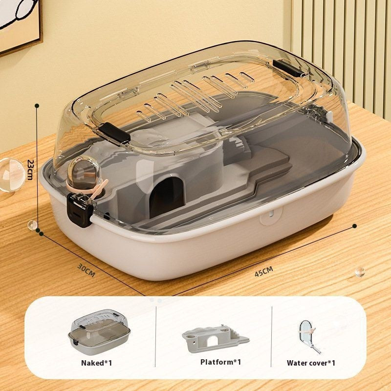 Djungarian Hamster Cang Special Oversized Transparent Acrylic Cage