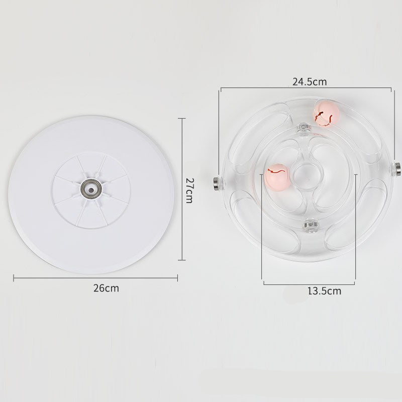 Interactive Pet Turntable Educational Puzzle Toy