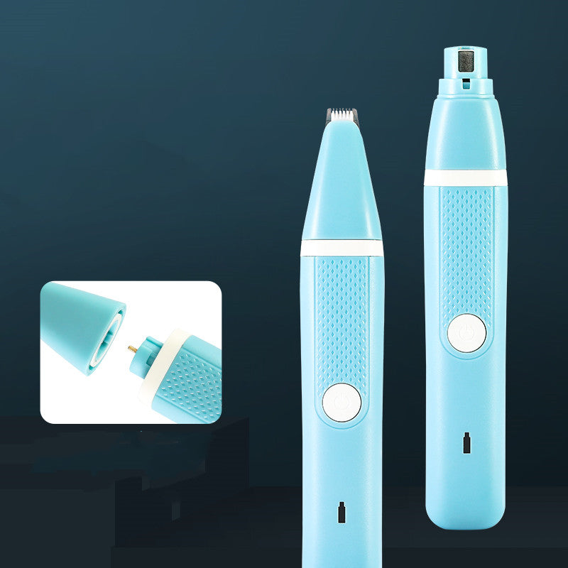 Dual Purpose Pet Nail Polisher And Hair Trimmer Machine