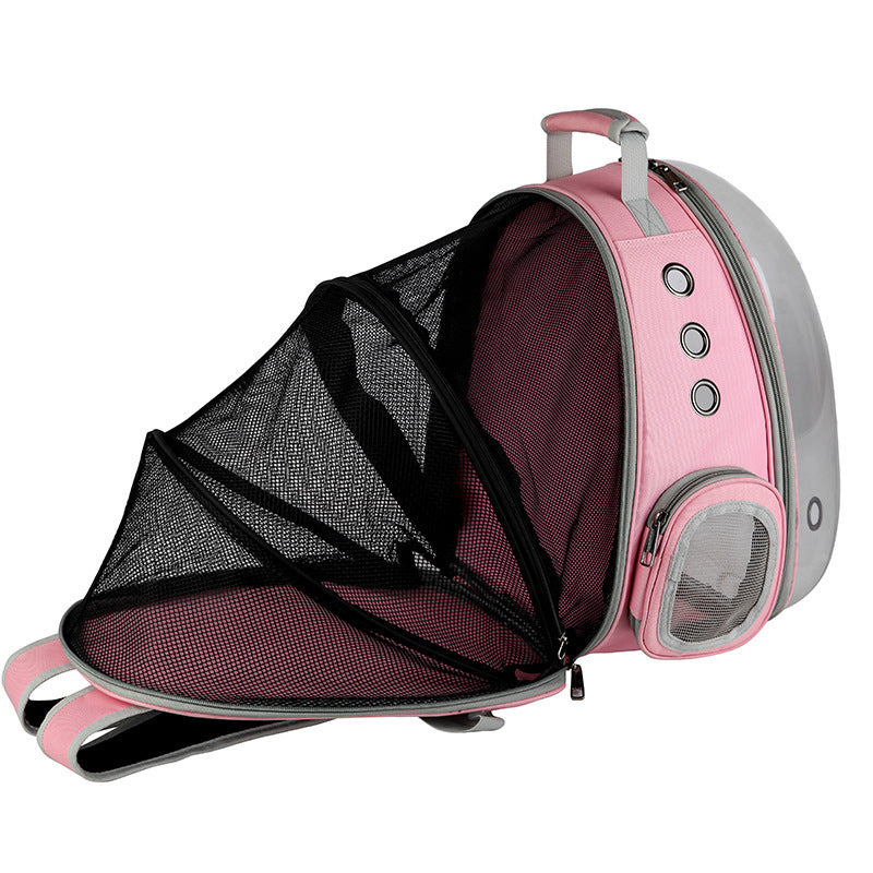 Space Capsule Pet Carrier Backpack With 360 Degree View