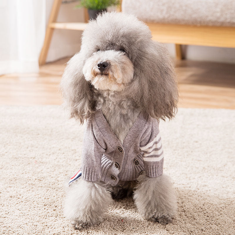 Warm Pet Sweater Coat For Cold Weather Protection