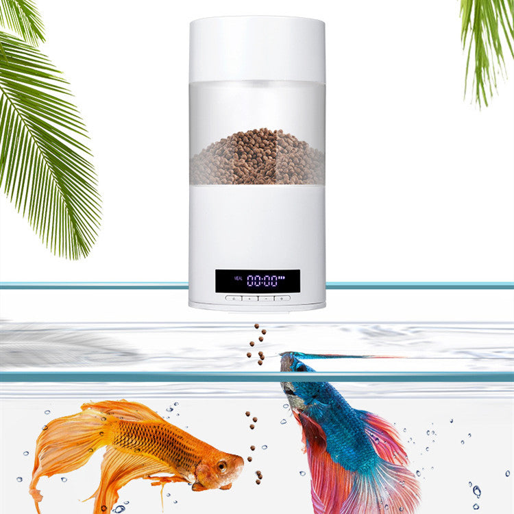 Automatic Aquarium Fish Feeder For Timed Feeding System