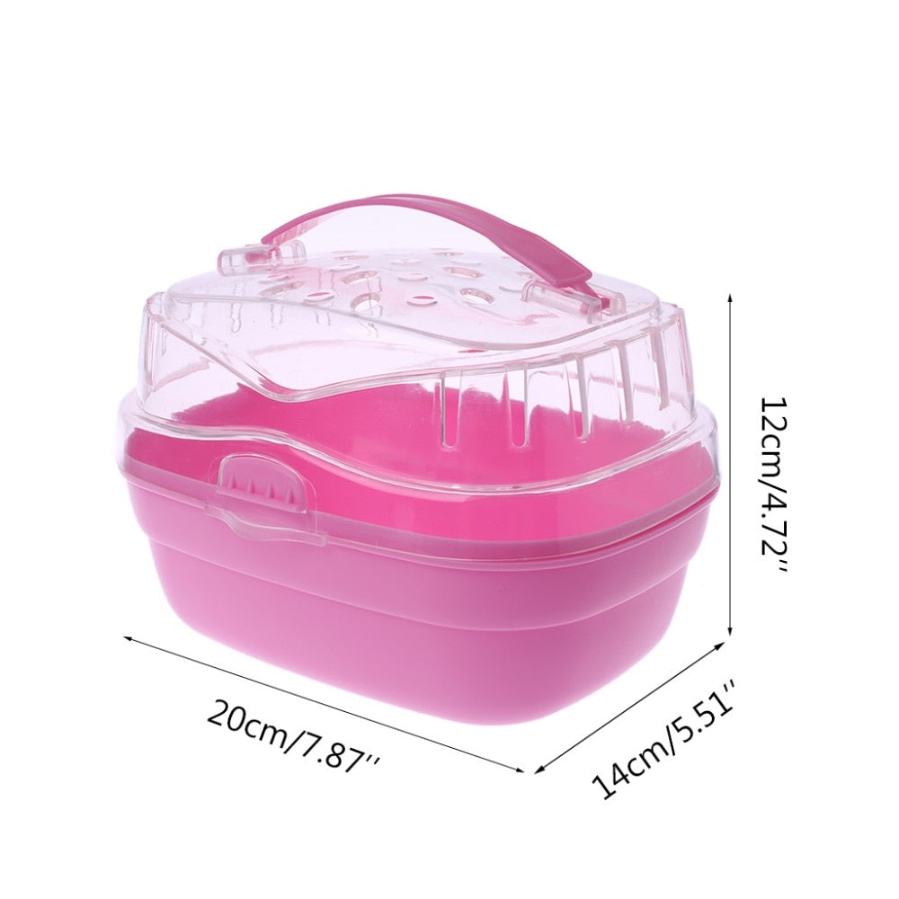 Transparent Pet Cage For Small Animals Viewing Habitat