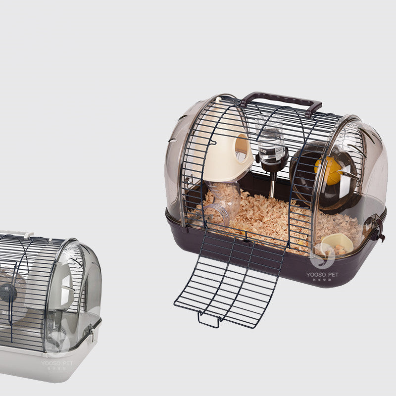 Luxury Transparent Base Pet Cage Viewing Habitat For Small Animals