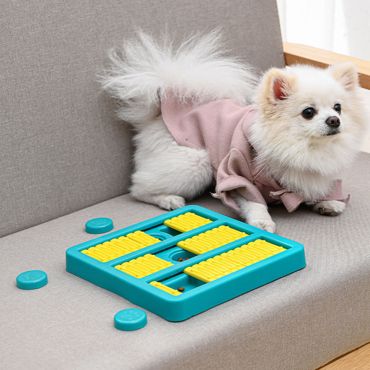 Rotating Interactive Pet Toy Food Dispensing Slow Feeder