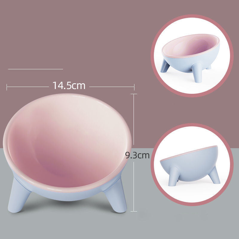 Pet Feeding Bowl With Stand Nordic Style Food Water Feeder Accessories