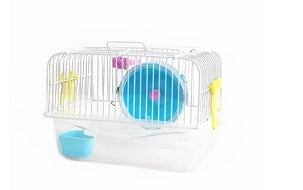 Small Garden Style Hamster Cage Portable Pet Habitat