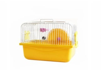 Small Garden Style Hamster Cage Portable Pet Habitat