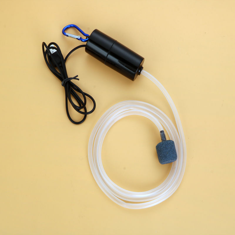 USB Aquarium Air Pump Portable Mini Oxygen Aerator For Fish Tank