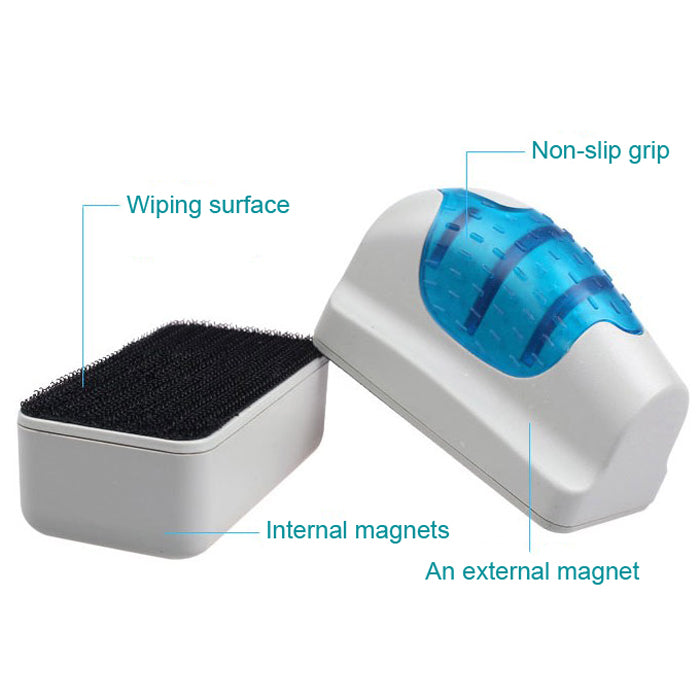 Magnetic Aquarium Glass Cleaner Brush For Fish Tank Maintenance