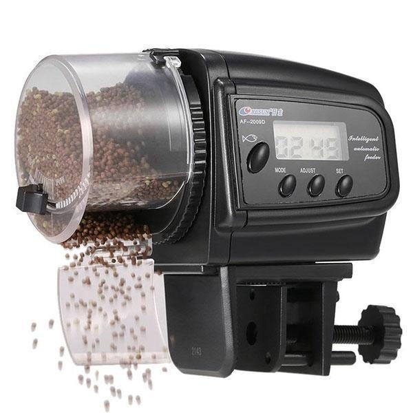 Digital Automatic Aquarium Fish Feeder With Timer And LCD Display