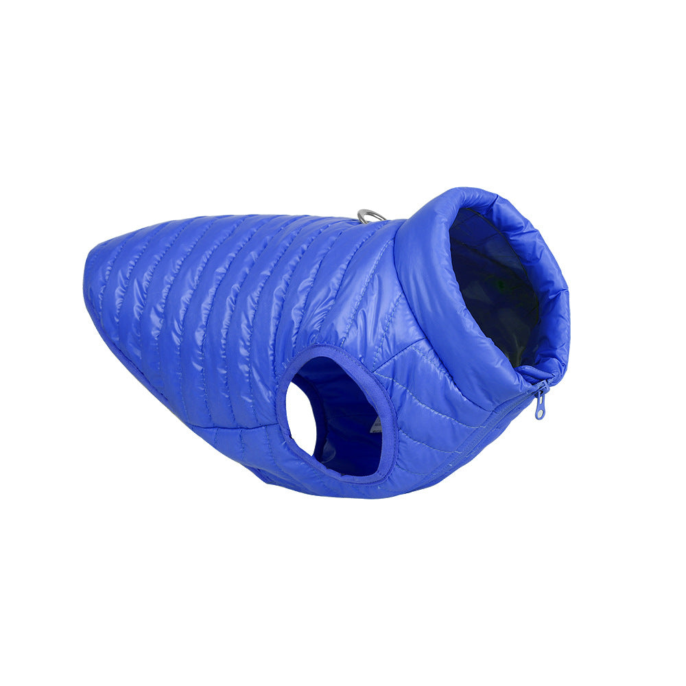 Pet Nylon Zipper Jacket Autumn Winter Clothing