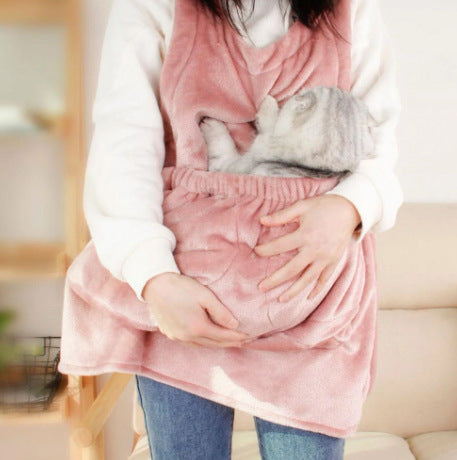 Pet Carrier Apron For Outdoor Travel Hanging Use