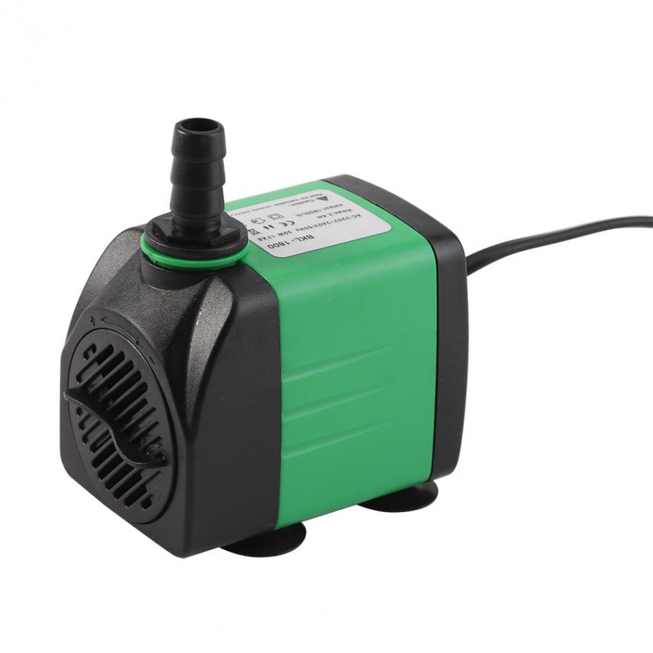 Silent Submersible Aquarium Pump With Built In Filter For Small Fish Tank