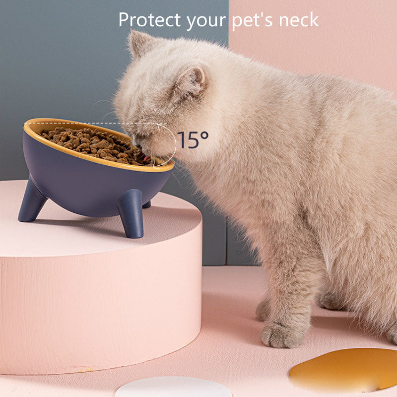 Pet Feeding Bowl With Stand Nordic Style Food Water Feeder Accessories