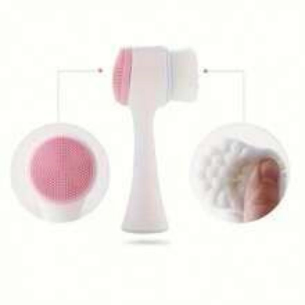 Easy Clean Nylon Pet Paw Brush Gentle Grooming And Massage Tool