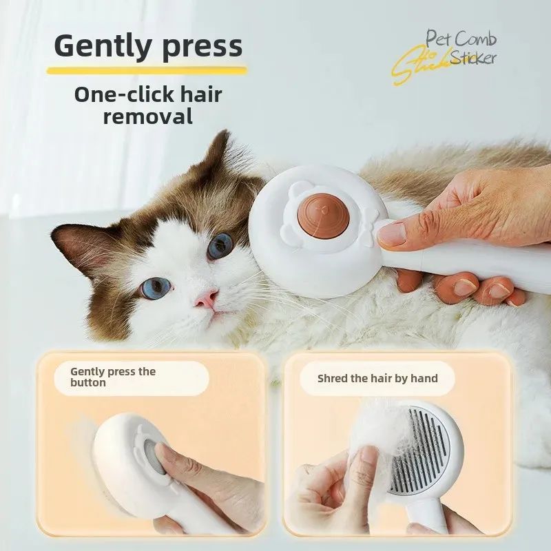 Rechargeable Two In One Pet Nail Trimmer And Grooming Comb