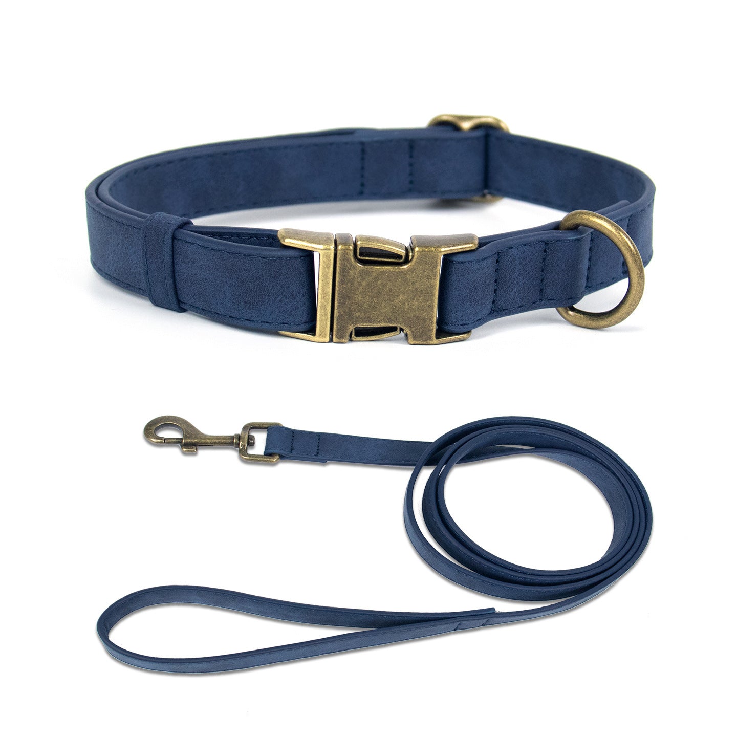 Retro Fashion Pet Leash And Collar Set