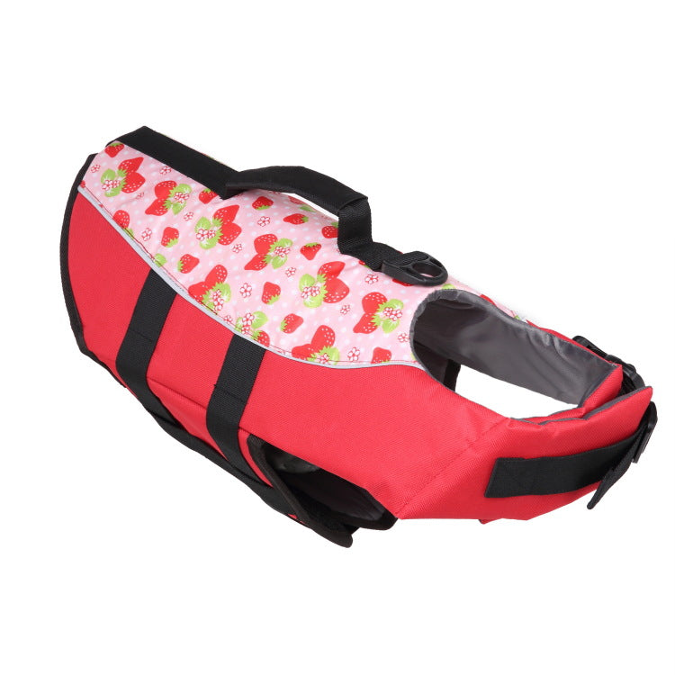 Adjustable Pet Life Vest Swimming Safety Swimwear