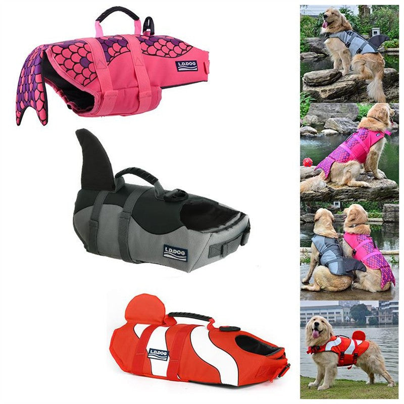 Pet Life Jacket Swimming Suit Outdoor Summer Wear