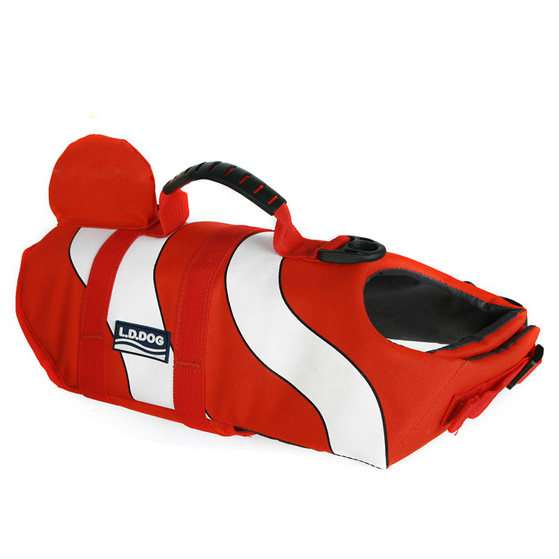 Adjustable Pet Life Vest Swimming Safety Swimwear