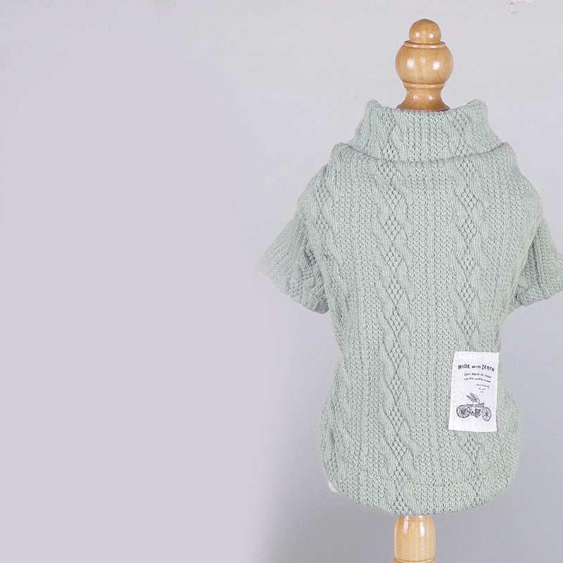 Warm Pet Sweater For Cold Weather Protection