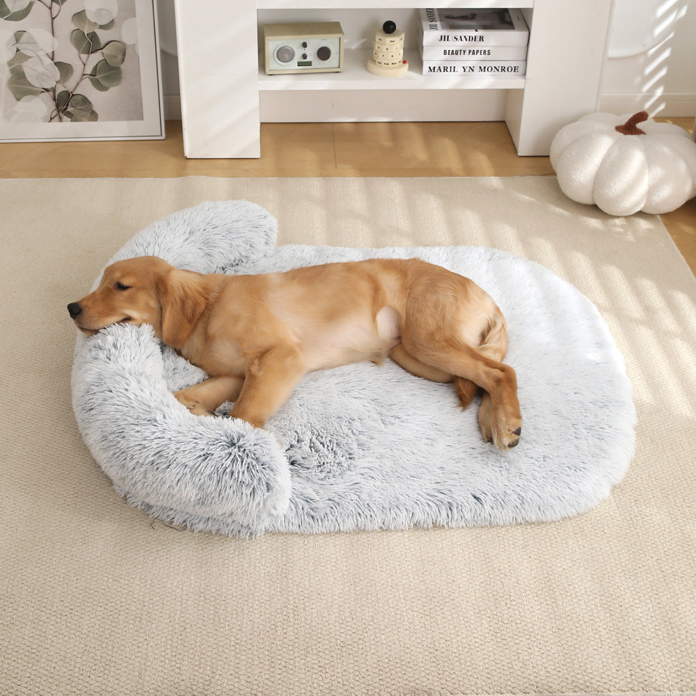 Plush Warm Pet Bed Comfortable Cushion House