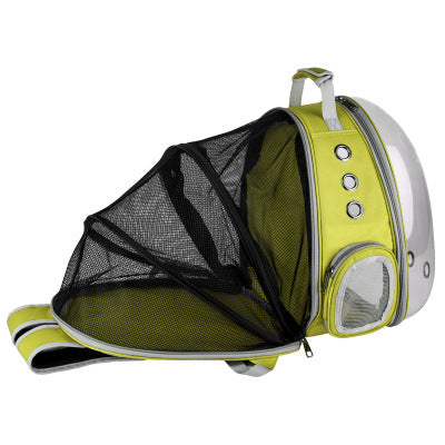 Space Capsule Pet Carrier Backpack With 360 Degree View