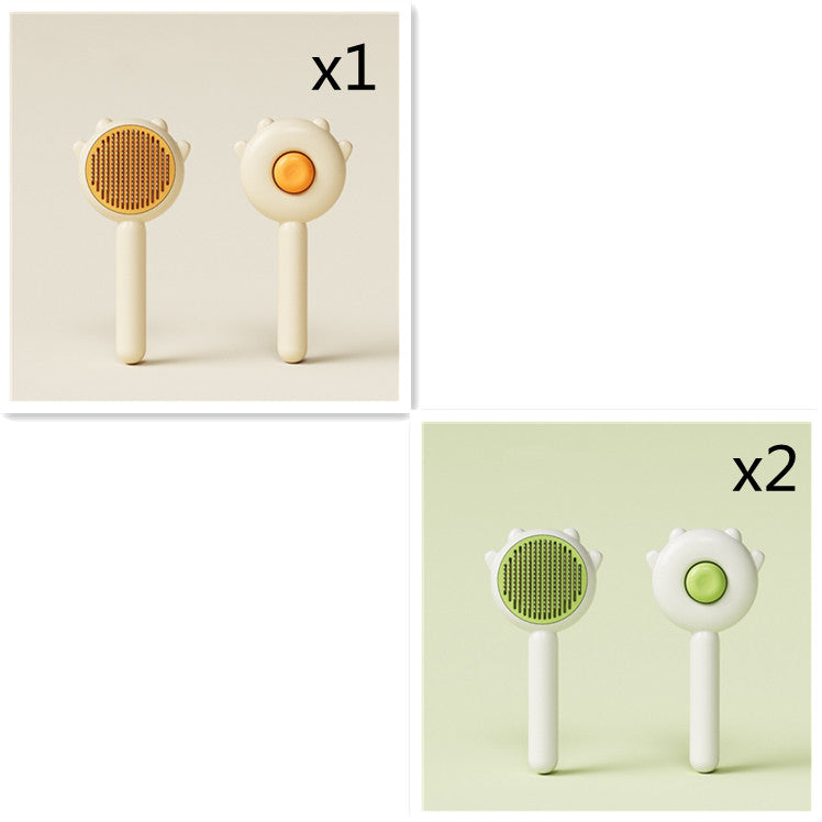 Pet Massage Comb Hair Removal Grooming And Cleaning Brush