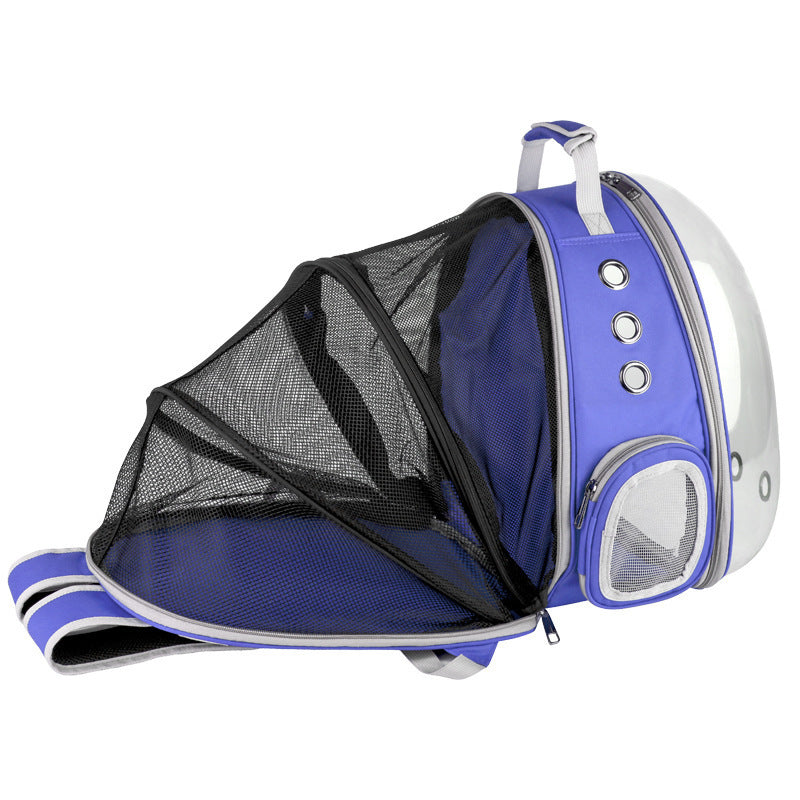 Space Capsule Pet Carrier Backpack With 360 Degree View
