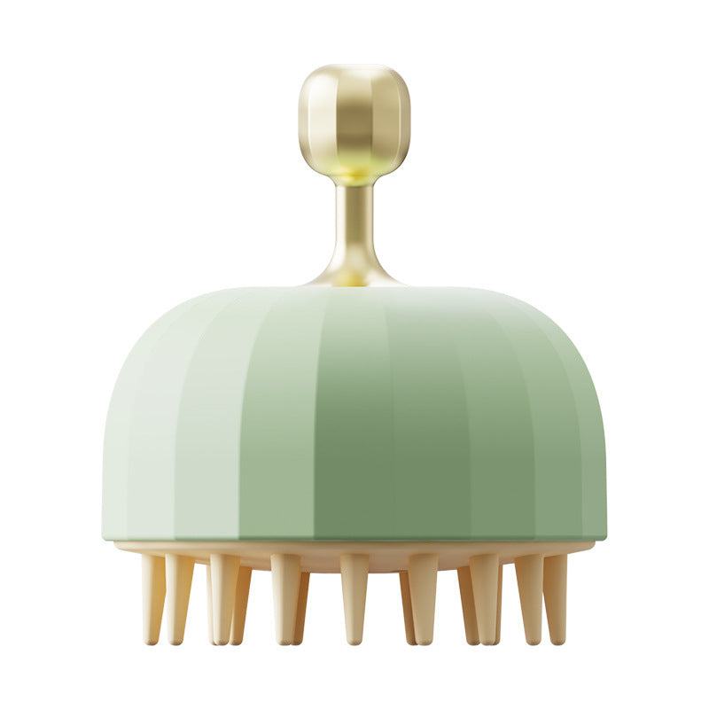 Pet Bath Massage Brush With Shampoo Dispenser Grooming Tool