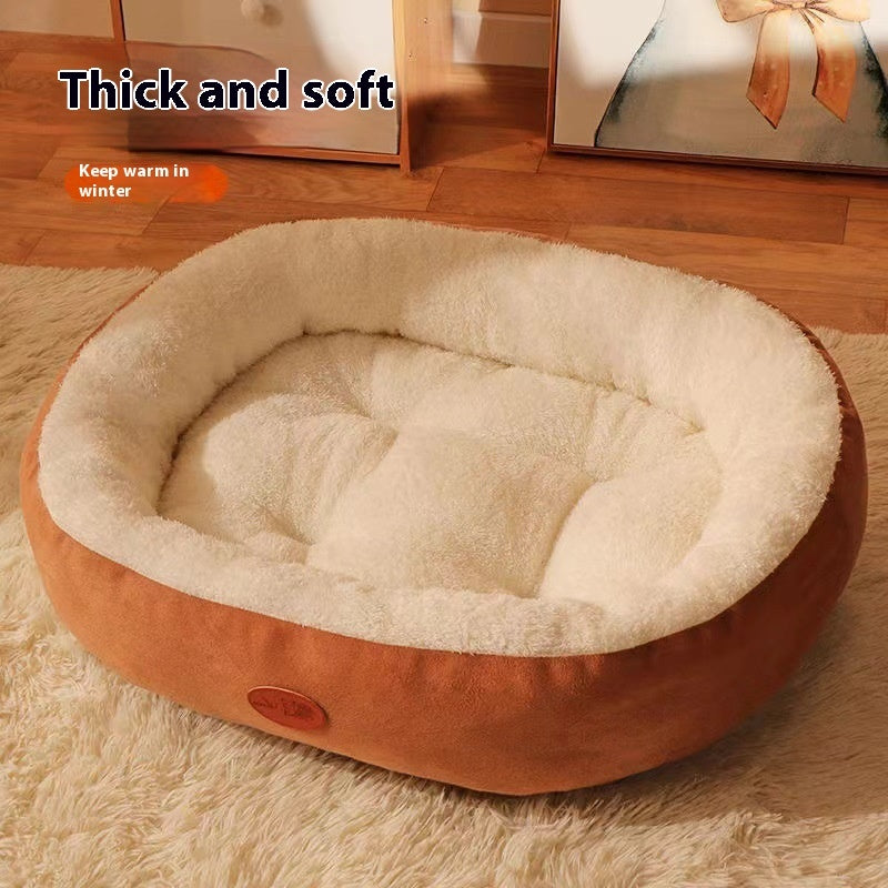 Thick Warm Pet Bed Four Season Comfortable Nest