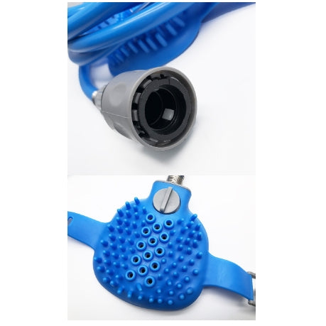 Pet Bathing Gloves With Silicone Nozzle Massage Shower Brush