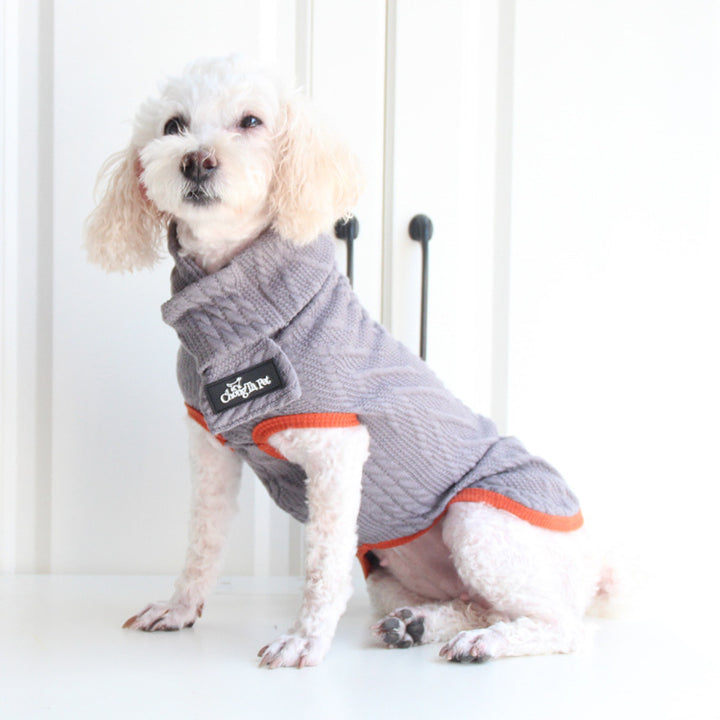 Pet Vintage Twist Style Sweater Clothing