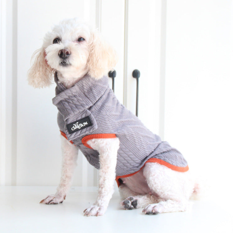 Pet Vintage Twist Style Sweater Clothing