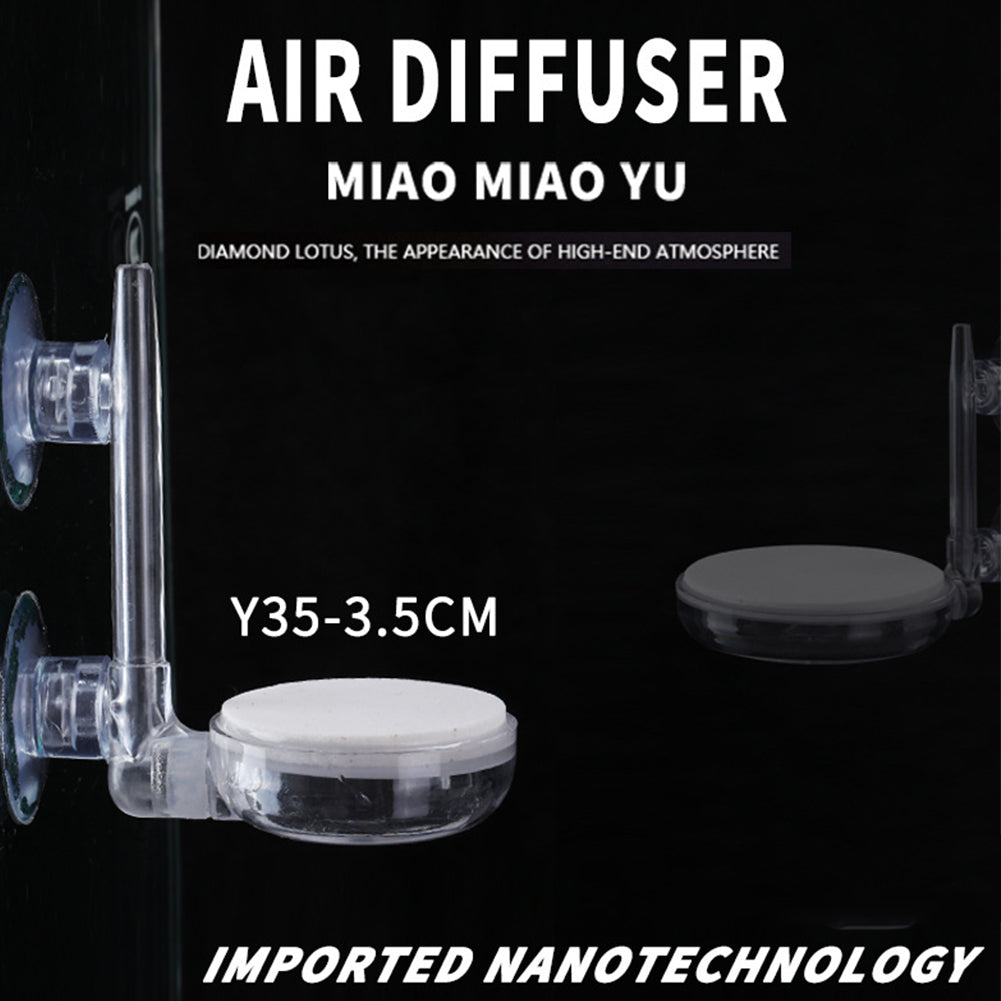 Aquarium Tank Air Refiner Sand Head Nano Oxygenation Refiner