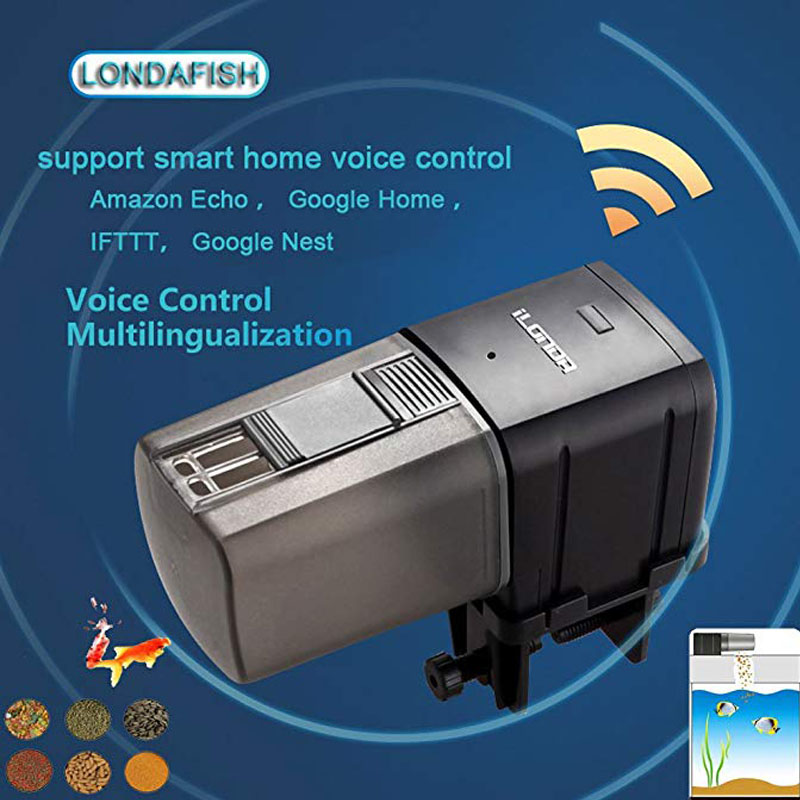 WiFi Remote Control Smart Automatic Fish Feeder For Aquarium Pet