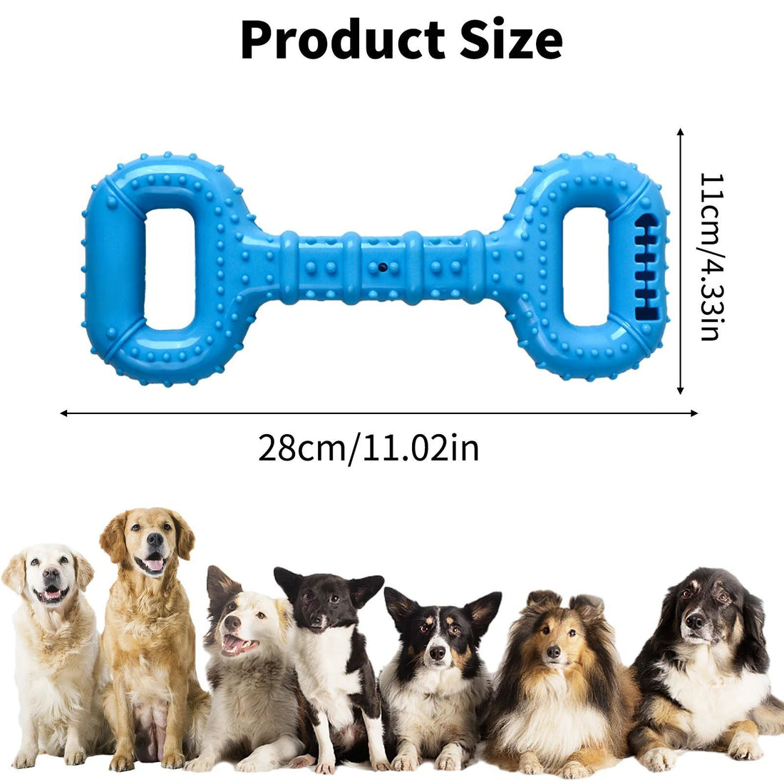 Long Lasting Interactive Pet Chew Bone Toy With Pull Band